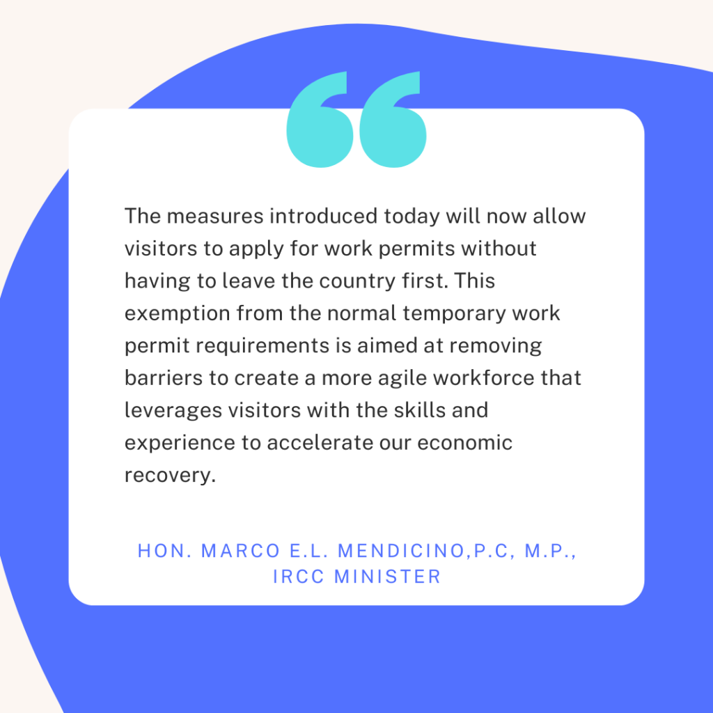 work permits - Mendicino